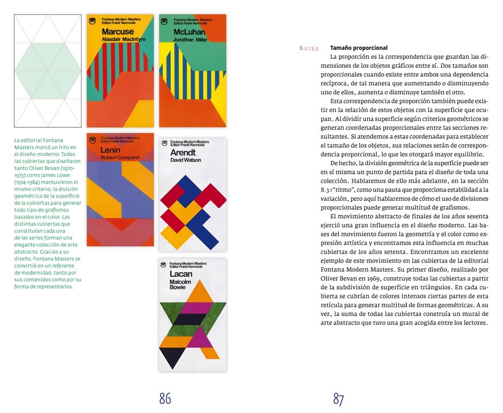 Un sistema gráfico para las cubiertas de los libros